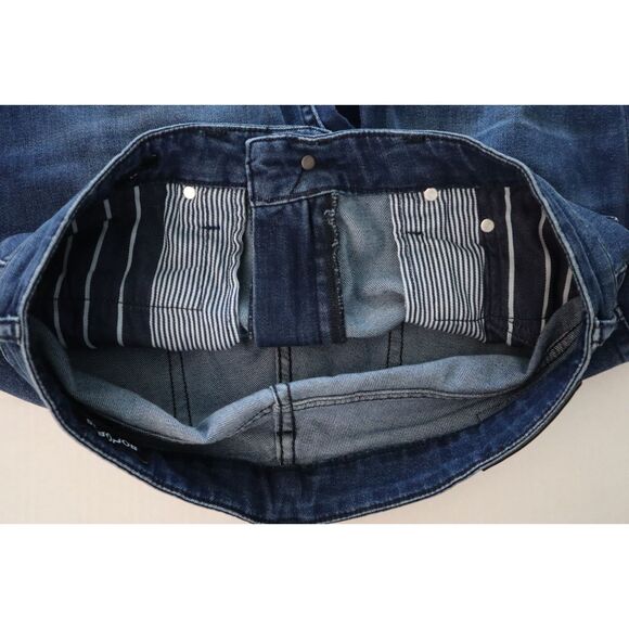 Bonobos B4133 Men's Sz 33x32 Dark Blue Premium Stretch Slim Fit Denim Jeans - Picture 5 of 13